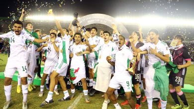 صورة كأس العرب لأقل من 17 سنة:  بلماضي يهنئ المنتخب الجزائري للناشئين على تتويجه باللقب العربي