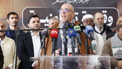 صورة حساني شريف : لن نتخلى كجزائريين على دعم ومساندة القضية الفلسطينية