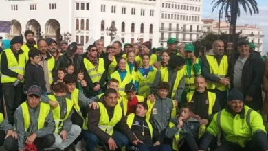 صورة مشاركة واسعة في ثالث حملات التنظيف الكبرى بالعاصمة