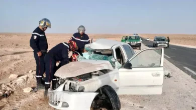 صورة حوادث مرور وحرائق وغرقى… حصيلة ثقيلة للحماية المدنية خلال 24 ساعة