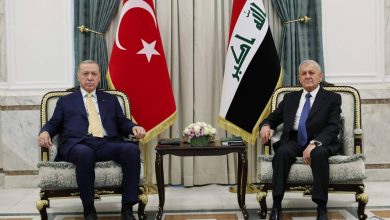 صورة رئيسا العراق وتركيا يؤكدان أهمية تخفيف حدة التوترات بالمنطقة