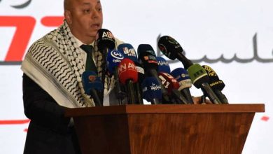 صورة الجزائر تؤكد مجددًا التزامها الثابت بالقضية الفلسطينية وتعتبرها قضيتها المركزية