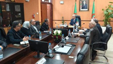 صورة وزير الصحة يلتقي بأعضاء النقابة الوطنية للأطباء الأخصائيين
