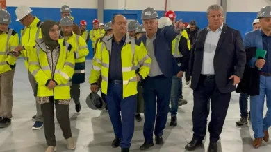 صورة بومرداس..وزير الصناعة يشرف على عملية الإنتاج التجريبي لمادة السكر بمصنع تفاديس