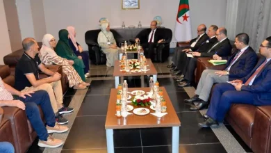 صورة الجزائر تؤكد حرصها على التكفل بمواطنيها العالقين في غزة