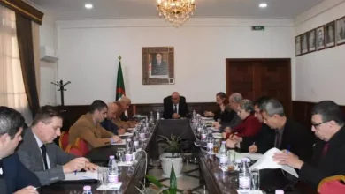 صورة تنصيب اللجنة الوطنية لتعزيز الإنتاج الوطني من اللحوم الحمراء