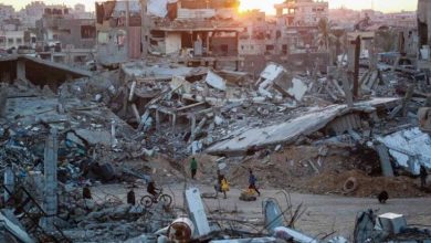 صورة نسف مبانٍ في بيت لاهيا ورفح.. شهداء فلسطينيون بقصف إسرائيلي استهدف مناطق متفرقة من غزة