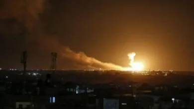 صورة اليمن: عدوان أمريكي على كهلان شرقي مدينة صعدة
