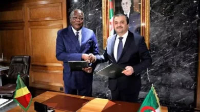 صورة الجزائر-الكونغو: التوقيع على بروتوكول اتفاق في مجالي الجيولوجيا والمناجم