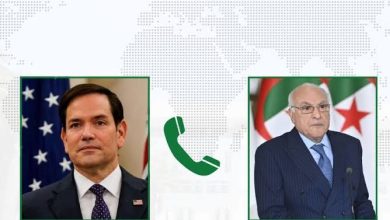 صورة عطاف يتلقى مكالمة هاتفية من كاتب الدولة الأمريكي : “اتفاق على توطيد التعاون الثنائي في عدة مجالات”