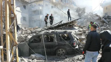 صورة غارات جنوبي لبنان وحزب الله يقصف مواقع ومستوطنات إسرائيلية