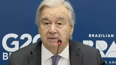 صورة مجموعة العشرين: غوتيريش يدعو إلى بذل المزيد من الجهود لتعزيز السلام والعمل المناخي