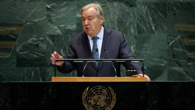 صورة غوتيريش يهدد بإحالة الكيان الصهيوني إلى محكمة العدل الدولية