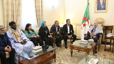 صورة تم عرضها في الذكرى السبعين لاندلاع ثورة نوفمبر.. قوجيل يستقبل وفدا عن الفريق العامل في ملحمة “روح الجزائر”