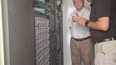 صورة وزير التعليم العالي يتفقد مركز البيانات ويؤكد على تعزيز الحماية السيبرانية لنظام “بروغراس”