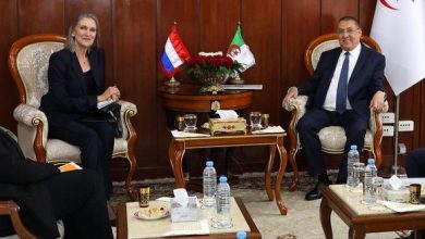 صورة مراد يستقبل سفيرة مملكة هولندا بالجزائر