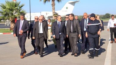 صورة وزير الداخلية يتنقل إلى جيجل للوقوف على فاجعة سقوط طائرة الحماية المدنية