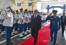 صورة وزير الداخلية يشرف على الحفل الموحد لتخرج الدفعة الـ61 لأعوان الشرطة