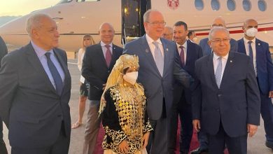 صورة ألعاب البحر الابيض المتوسط بوهران: أمير موناكو يقوم بزيارة إلى الجزائر