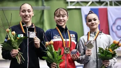 صورة كأس العالم 2026 للجمباز الفني: كايليا نمور تتوج بالميدالية الفضية في عارضة التوازن