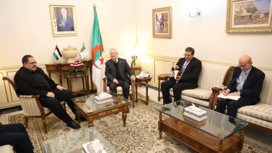 صورة الجزائر تجدد دعمها الثابت لفلسطين خلال استقبال رئيس مجلس الأمة للوزير صبري صيدم