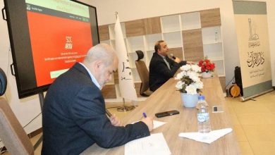 صورة ندوة علميّة حول النّشر ومرئية الانتاج العلمي..احتضنت المدرسة الوطنيّة العليا للعلوم الإسلامية ” دار القرآن”، ندوة علميّة موسومة بـ: “النّشر ومرئيّة الإنتاج العلميّ”.