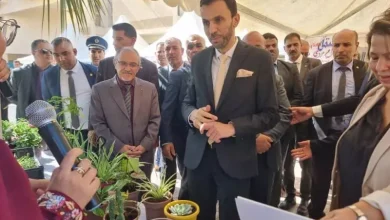 صورة وزير اقتصاد المعرفة يؤكد من بسكرة على أهمية مرافقة المشاريع الناجحة لتحقيق مردودية أحسن