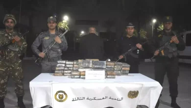 صورة ضبط 66 كلغ من الكوكايين في أدرار خلال عملية نوعية للجيش الوطني