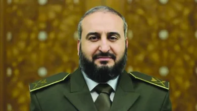 صورة وزير الدفاع السوري:نعمل على ترميم الفجوة بين القوات المسلحة والشعب