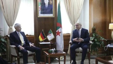 صورة طاقات متجددة :  المشاريع المشتركة محور لقاء بين السيد ياسع وسفير ألمانيا بالجزائر