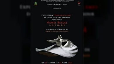 Photo de Visible jusqu’au 4 mars à la galerie d’art Frantz-Fanon à Riadh El Feth : « Fusion des âmes » de Nawel Bellal, une exposition qui transcende les frontières de l’ordinaire
