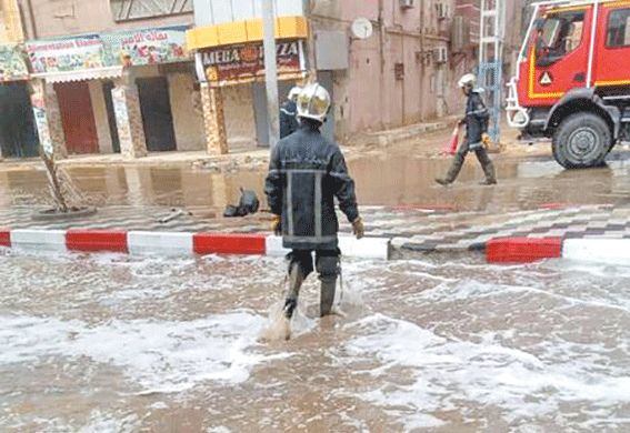 Photo de Ouargla : Une quinzaine de bâtisses affectées par les dernières pluies