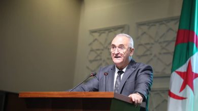 Photo de Laaziz Faid à l’ouverture de la Conférence internationale de haut niveau sur les paiements numériques en Algérie ..L’Algérie a accompli des « progrès significatifs » en matière de transition numérique