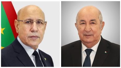 Photo de Dans le cadre des relations bilatérales..  Le président de la République reçoit un appel téléphonique de son homologue mauritanien