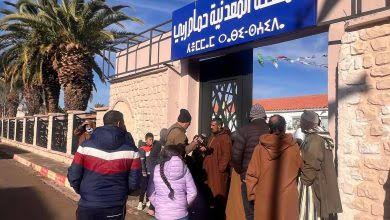 Photo de Saïda : Mise en service de la station thermale « Hammam Rabbi » après sa modernisation